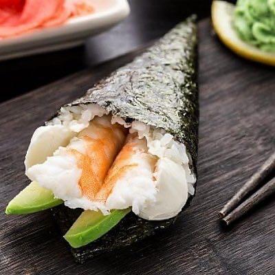 Hand Roll Shrimp Ebi