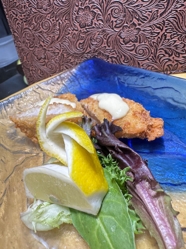 Atlantic Seabass with Wasabi Cream